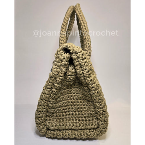 Crochet Birkin 25, Bay Leaf